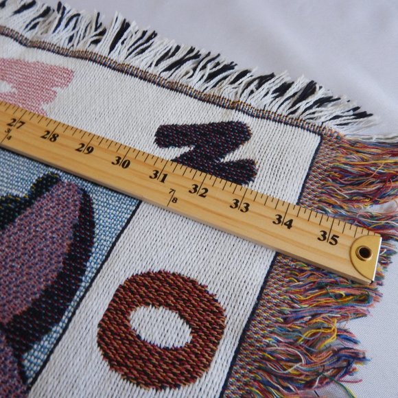 1996 Goodwin Weavers Pillow Buddies Kids Tapestry Throw Blanket Nursery Animals - Picture 10 of 16